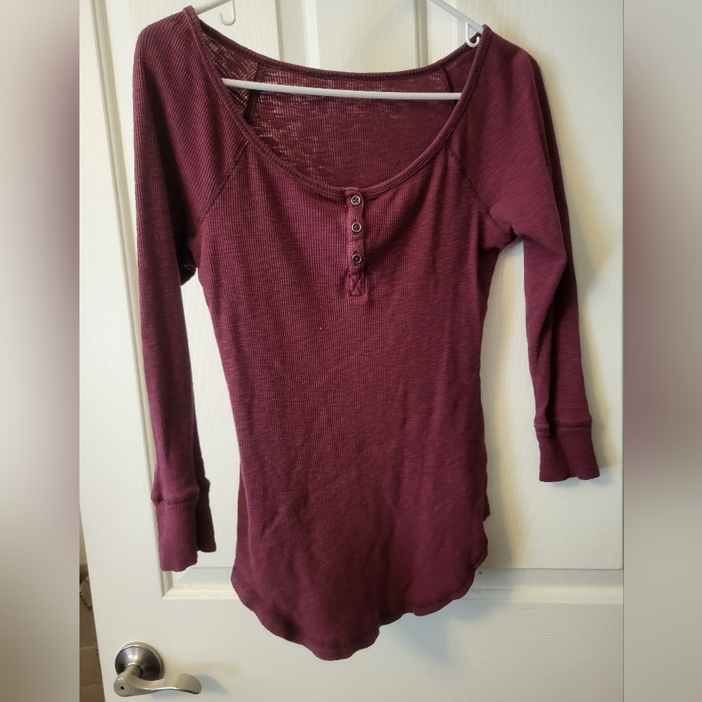 3/4 sleeve Mudd shirt